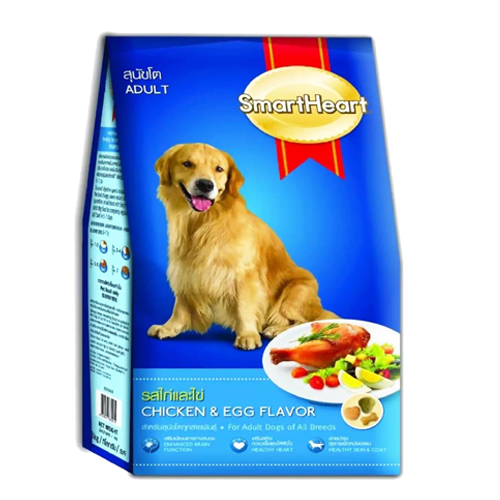 Chicken and Egg Flavor Samart Hear Dog Food